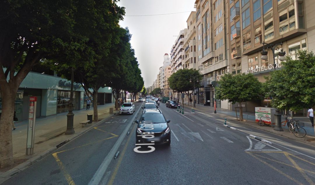 Calle Colón, de València Calle Colón, de València