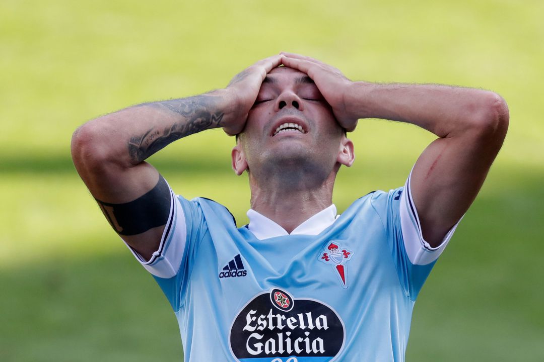 Iago Aspas en Ipurua Iago Aspas en Ipurua