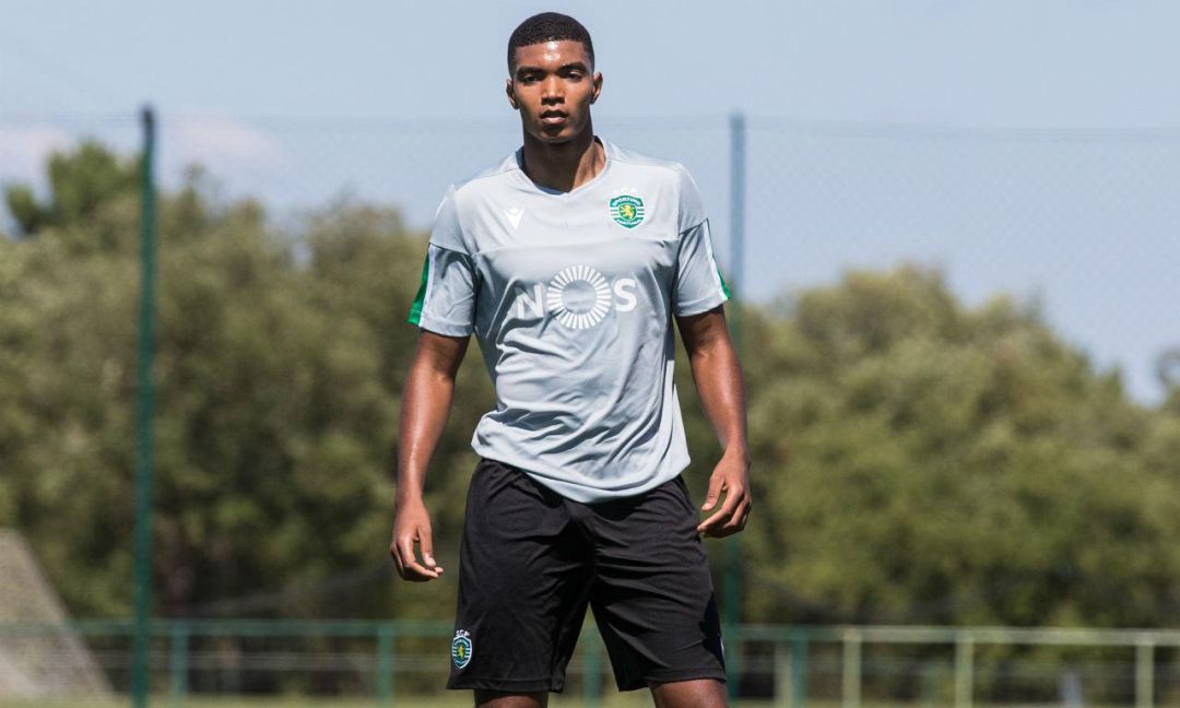 Ivanildo Fernandes en un entrenamiento con el Sporting. Ivanildo Fernandes en un entrenamiento con el Sporting.