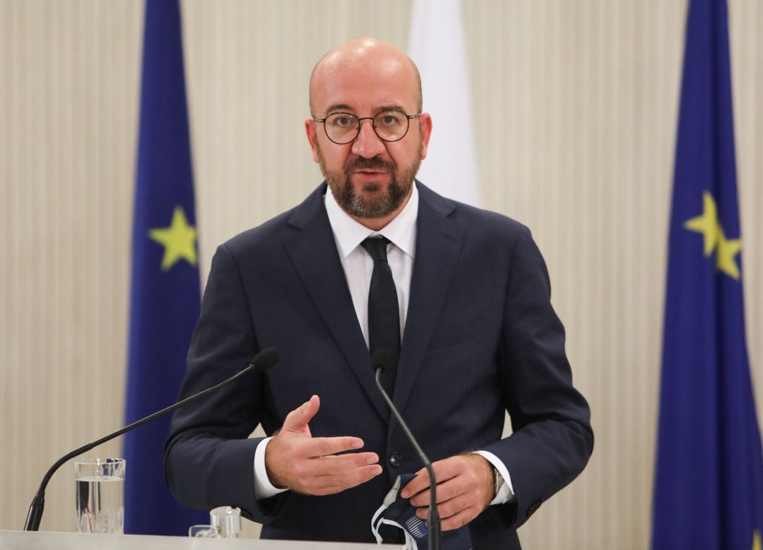 El presidente del Consejo Europeo, Charles Michel El presidente del Consejo Europeo, Charles Michel