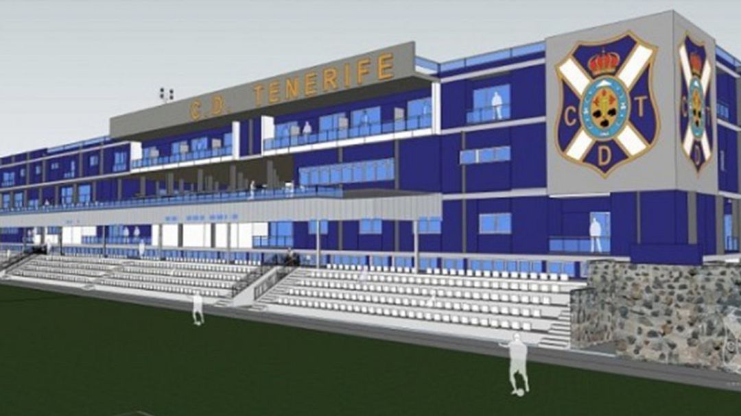 Aspecto que tendrá la Ciudad Deportiva del CD Tenerife cuando finalicen las obras, ahora paradas. Aspecto que tendrá la Ciudad Deportiva del CD Tenerife cuando finalicen las obras, ahora paradas.