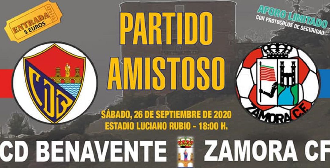Cartel anunciador del partido Cartel anunciador del partido