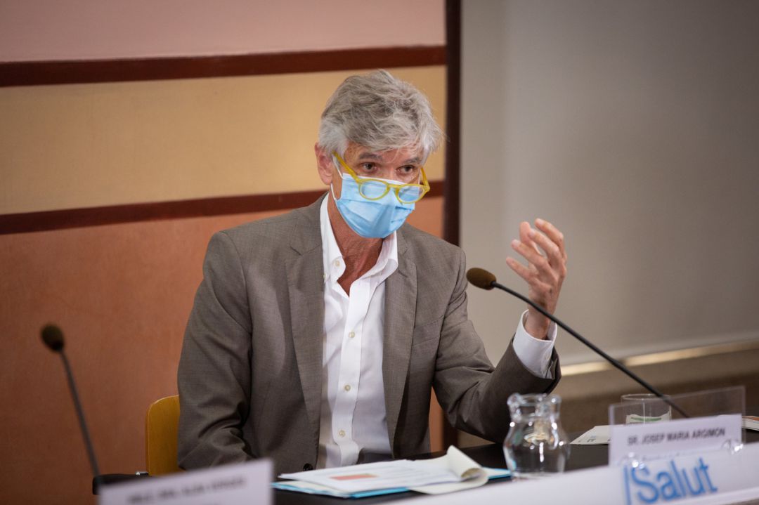 El secretario de Salud Pública de la Generalitat, Josep Maria Argimon, El secretario de Salud Pública de la Generalitat, Josep Maria Argimon,