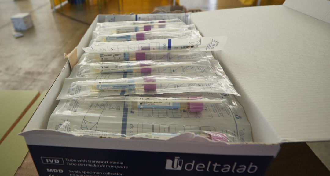 Material para pruebas PCR de diagnóstico de COVID-19 Material para pruebas PCR de diagnóstico de COVID-19