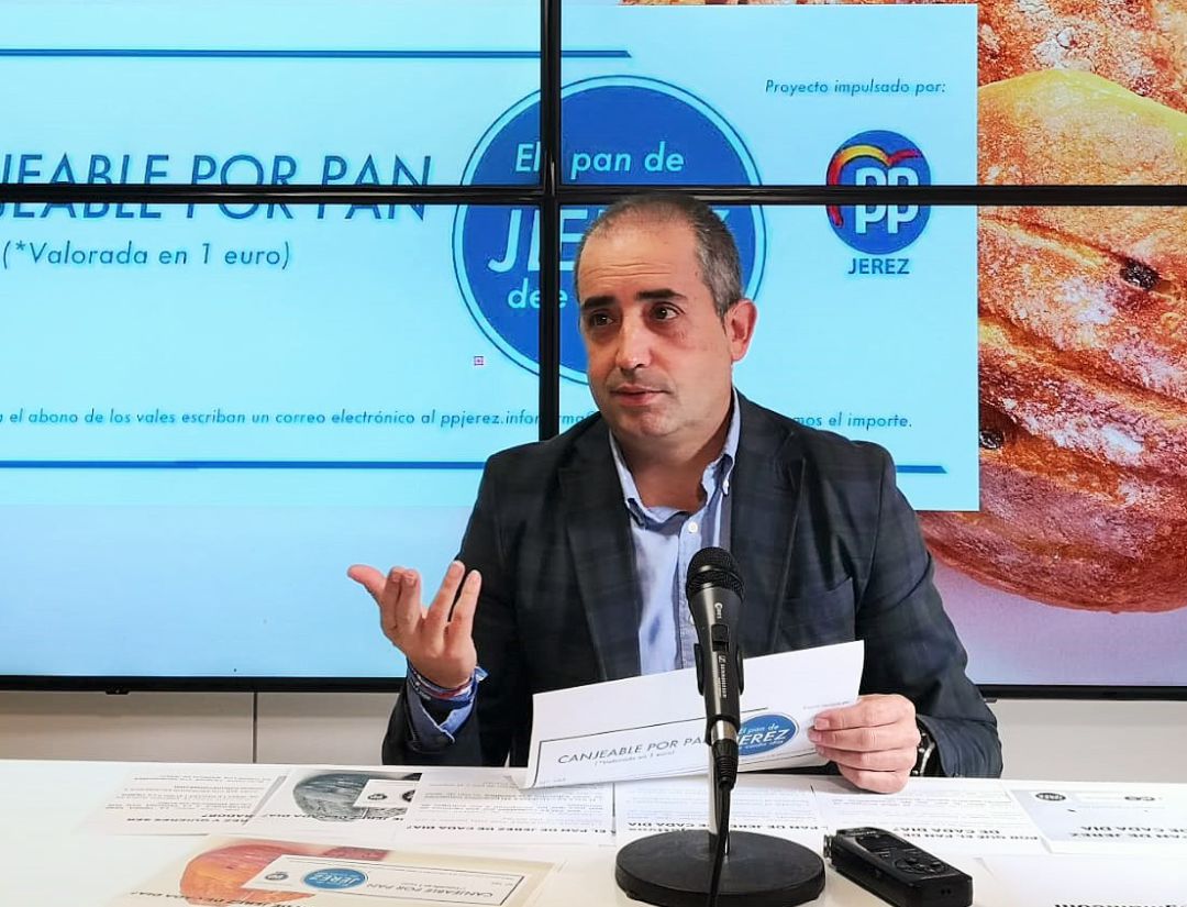 Antonio Saldaña, concejal del PP Antonio Saldaña, concejal del PP