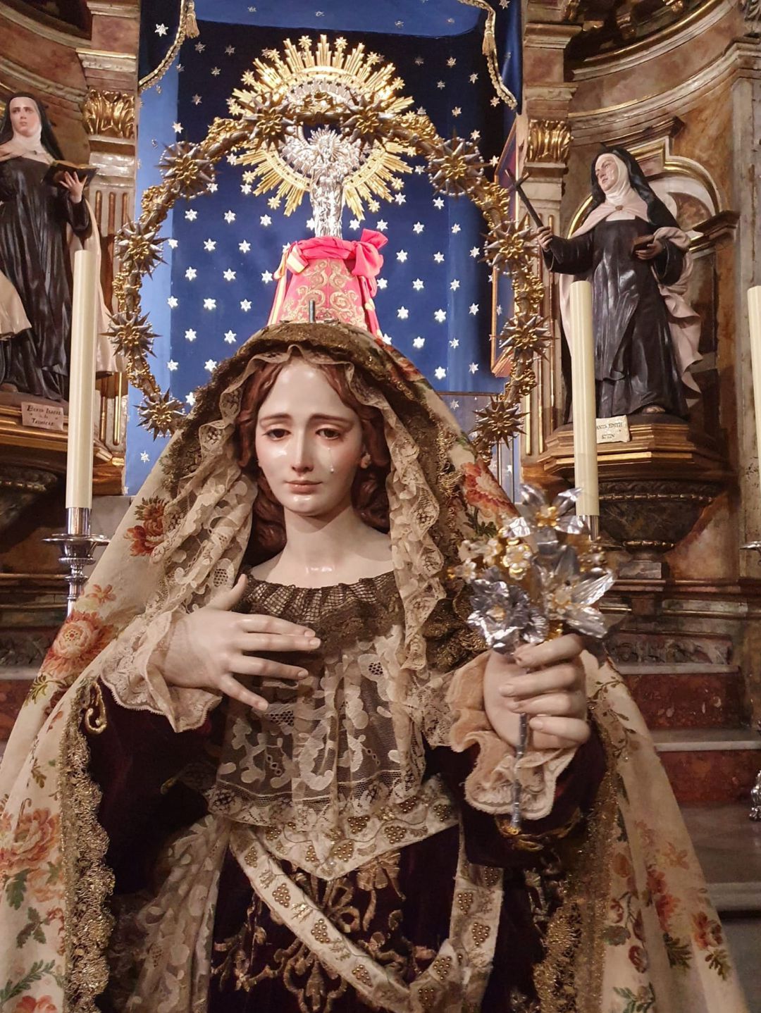 Imagen de la Virgen del Alba Imagen de la Virgen del Alba