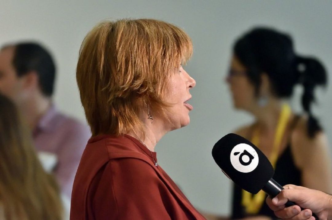 La directora general de À Punt, Empar Marco, en una imagen de archivo La directora general de À Punt, Empar Marco, en una imagen de archivo