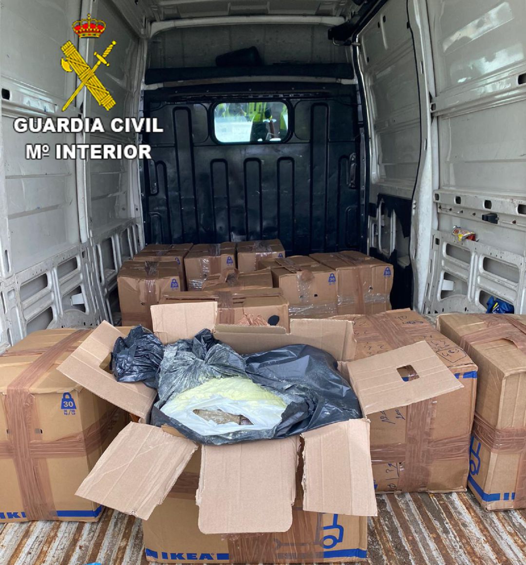 La droga intervenida. La droga intervenida.