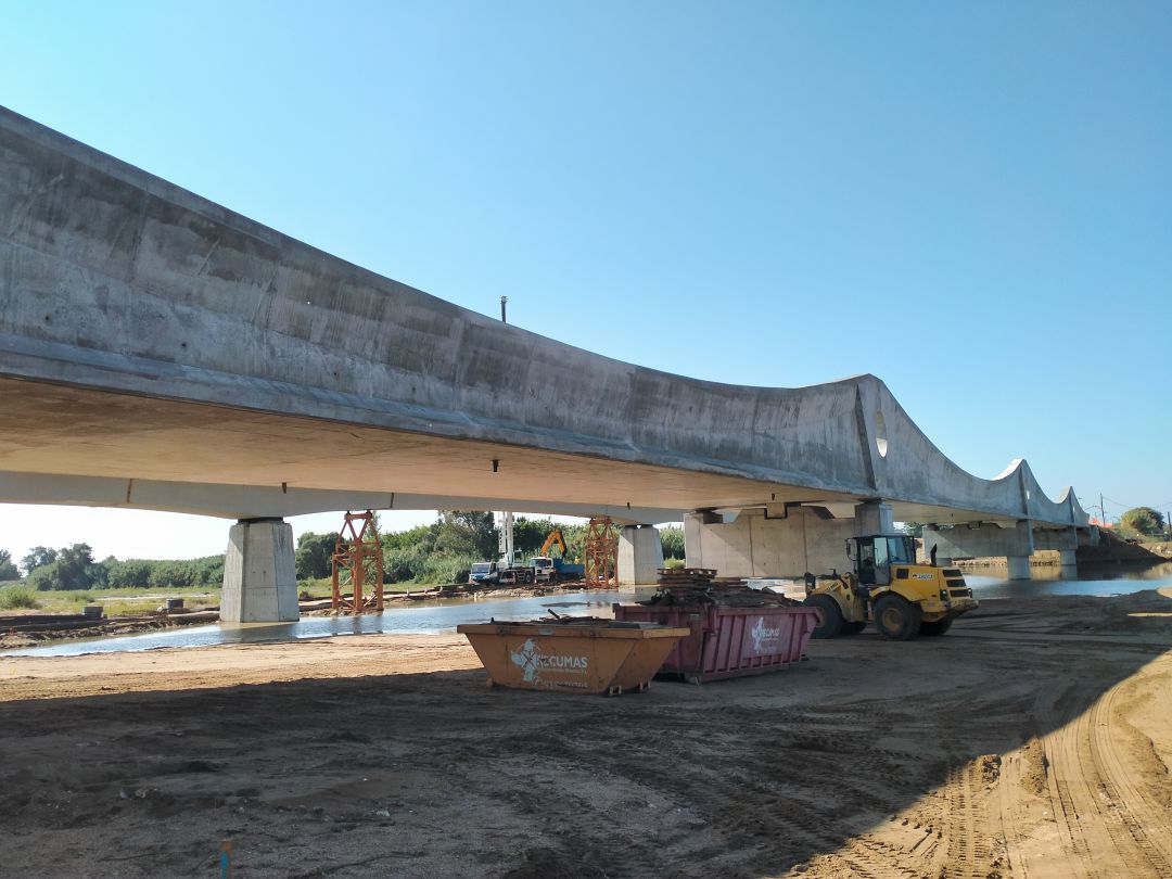 Nou pont ferroviari entre Malgrat i Blanes Nou pont ferroviari entre Malgrat i Blanes