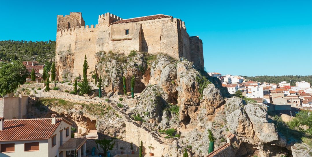 Imagen del castillo de Yeste Imagen del castillo de Yeste