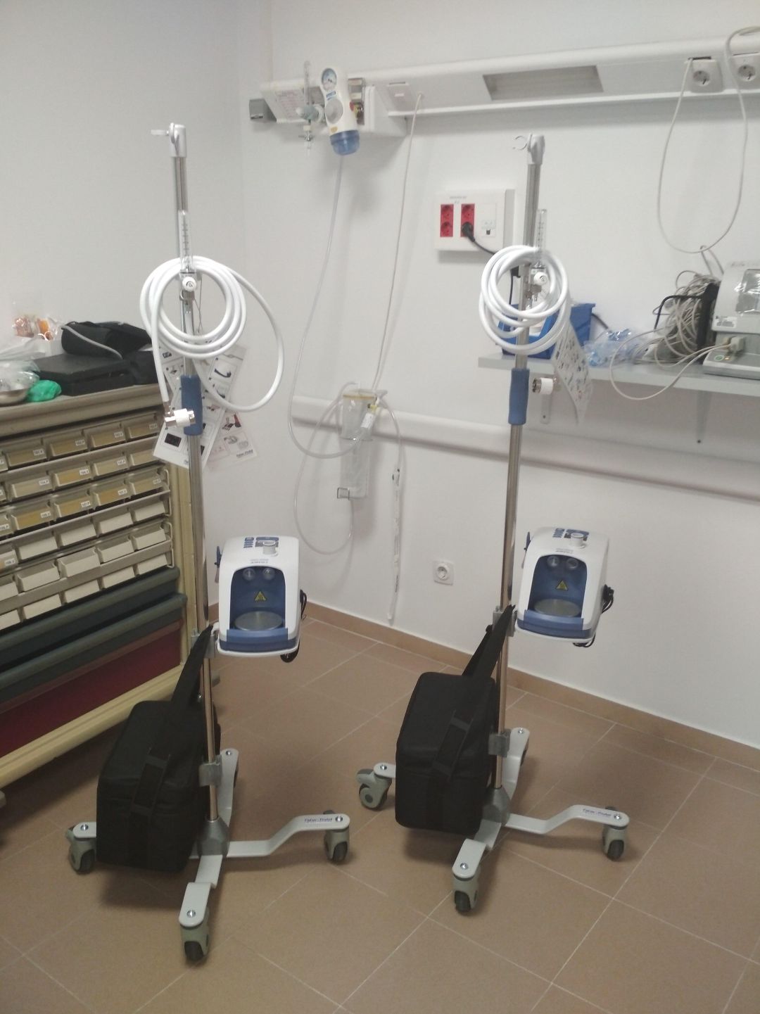Los nuevos equipos de ventilación asistida reducirá las derivaciones de pacientes covid a otros hospitales Los nuevos equipos de ventilación asistida reducirá las derivaciones de pacientes covid a otros hospitales