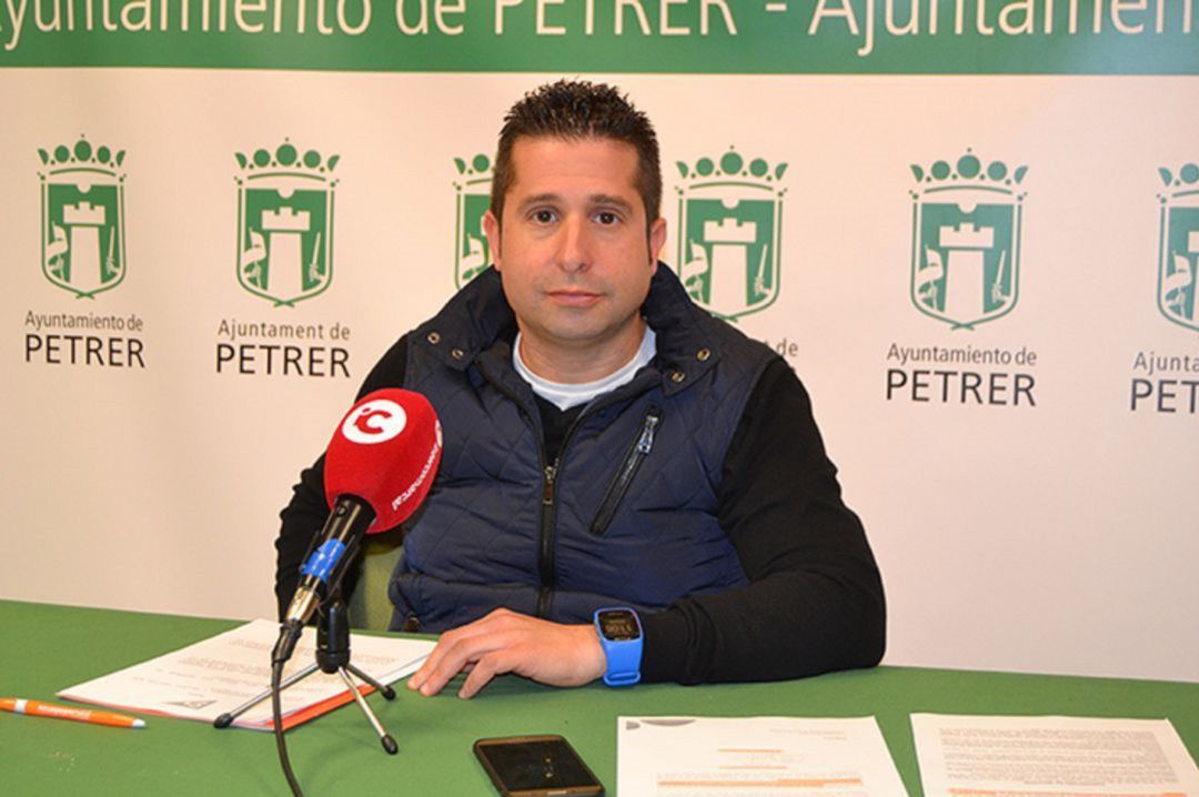 Imagen de archivo de Víctor Sales, edil de Ciudadanos Petrer Imagen de archivo de Víctor Sales, edil de Ciudadanos Petrer