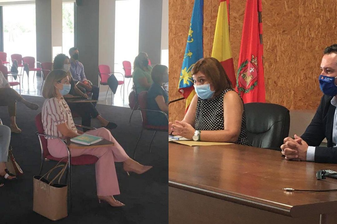 Reunión Bonig con la comunidad educativa de Elda Reunión Bonig con la comunidad educativa de Elda
