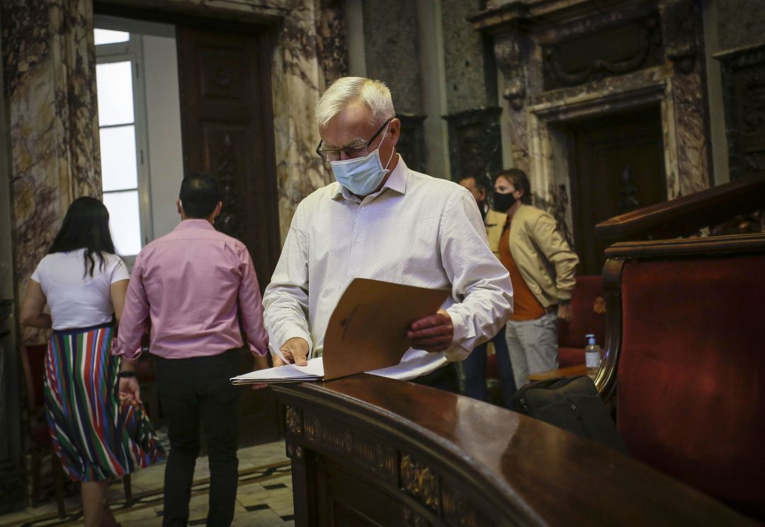 Imagen de Joan Ribó ne el pleno extraordinario celebrado el miércoles 23 de septiembre Imagen de Joan Ribó ne el pleno extraordinario celebrado el miércoles 23 de septiembre