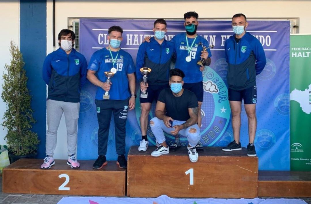 Los campeones de Andalucía. Los campeones de Andalucía.