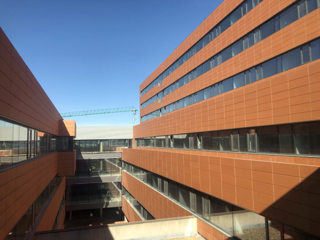Edificios de la ampliación del hospital Edificios de la ampliación del hospital