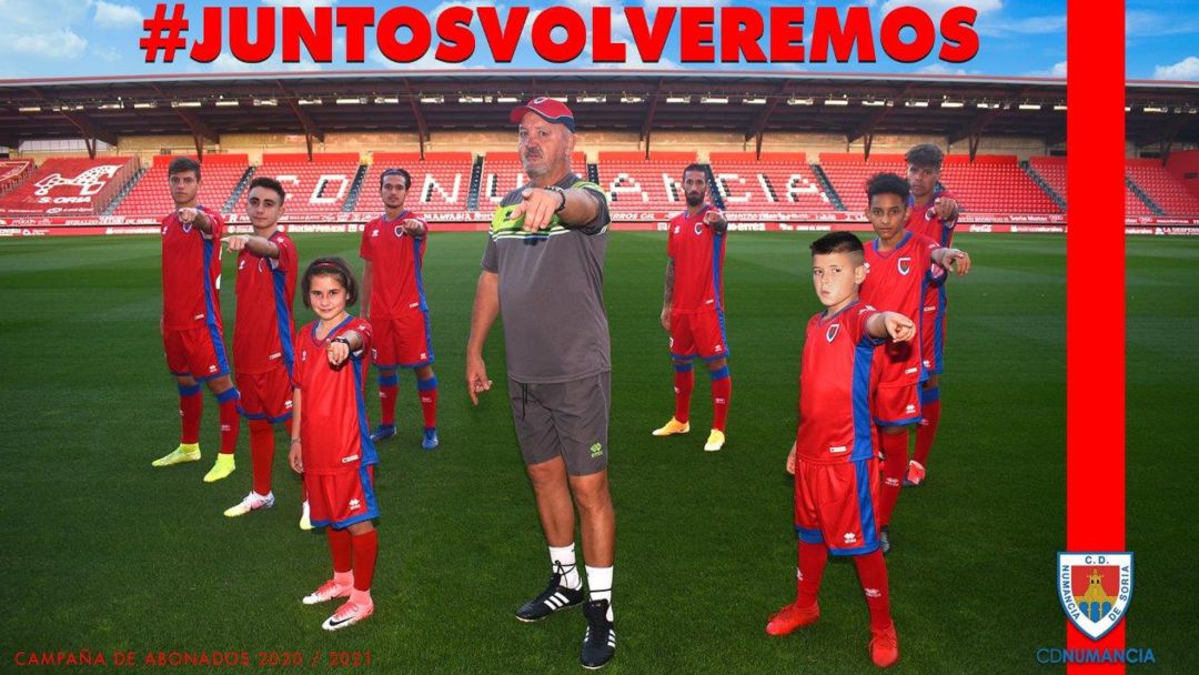 Campaña de abonados del CD Numancia 2020-21. Campaña de abonados del CD Numancia 2020-21.