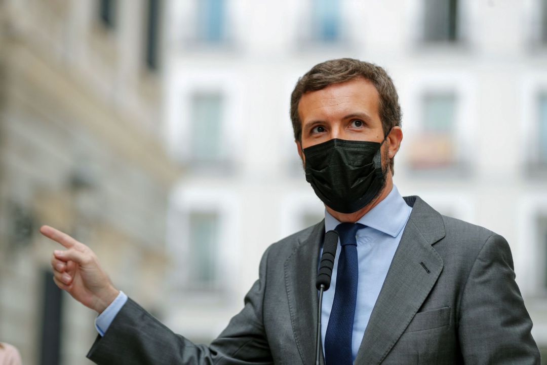 El líder del PP, Pablo Casado El líder del PP, Pablo Casado