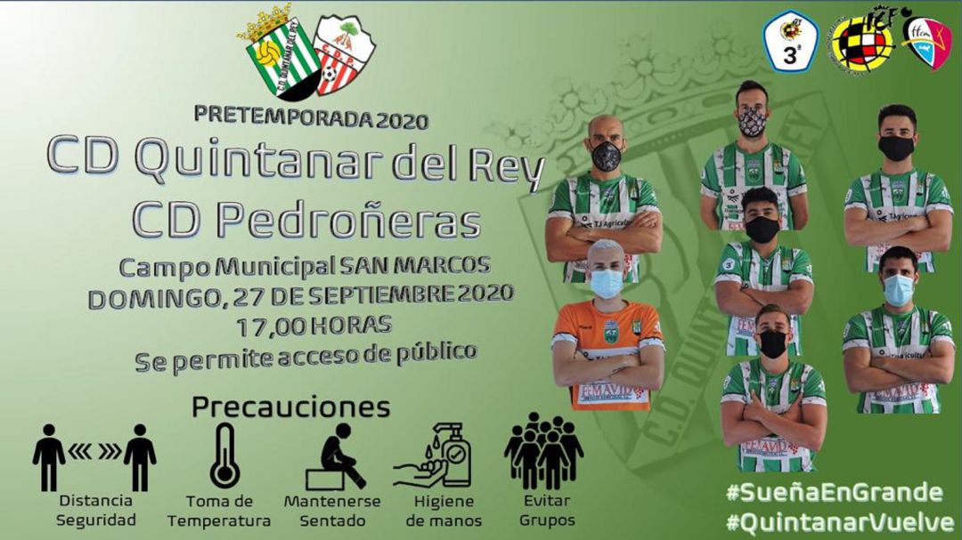 Primer amistoso del equipo contra las Pedroñeras Primer amistoso del equipo contra las Pedroñeras