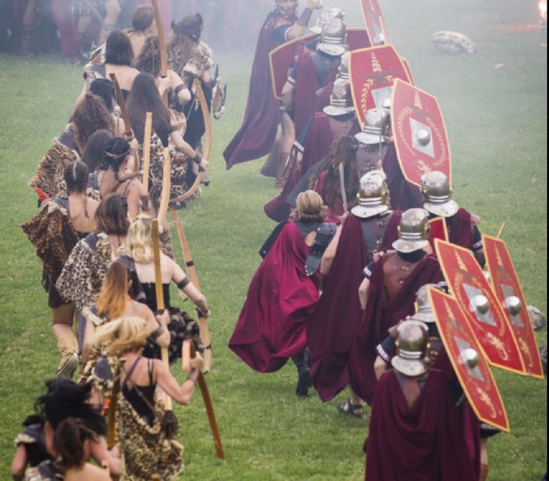 Foto de archivo de la batalla. Foto de archivo de la batalla.