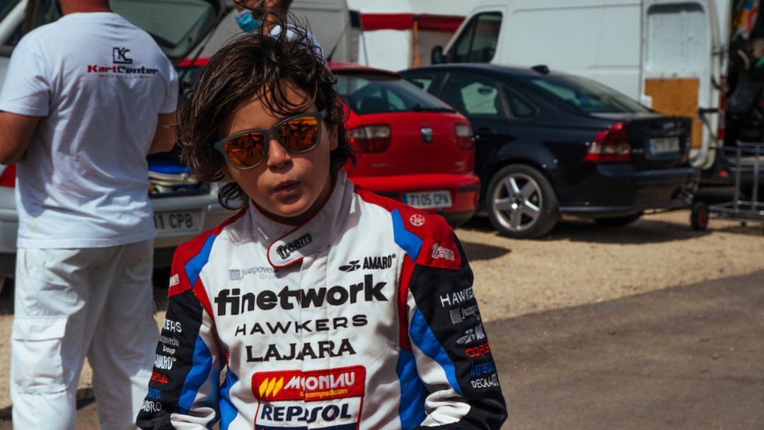 Sandro Pérez comienza la pelea por el nacional de karting Sandro Pérez comienza la pelea por el nacional de karting