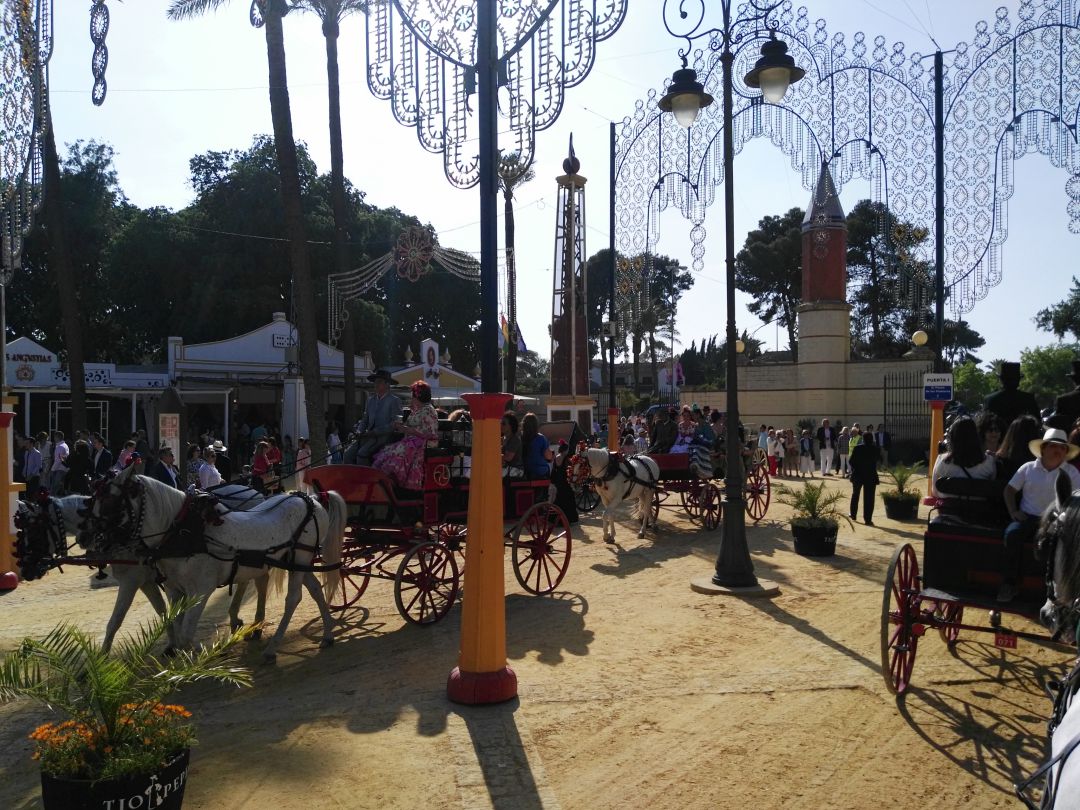Paseo de la Feria del Caballo de Jerez Paseo de la Feria del Caballo de Jerez