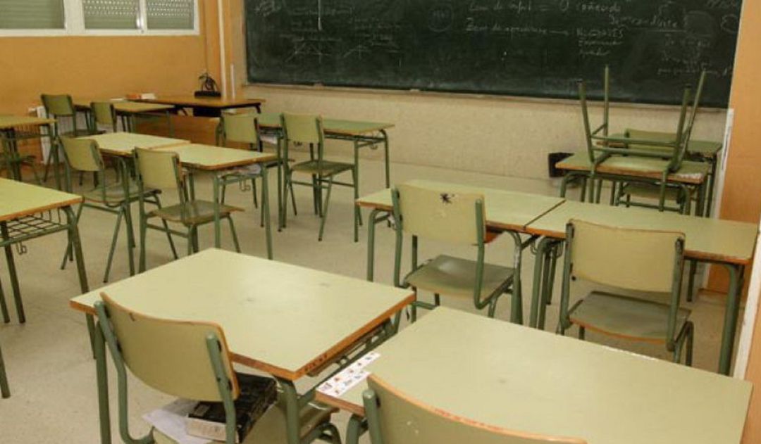 Aulas vacías Aulas vacías