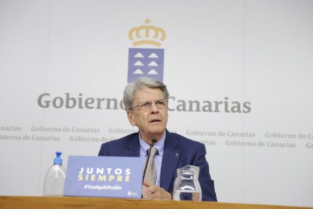 Julio Pérez, portavoz del Gobierno de Canarias. Julio Pérez, portavoz del Gobierno de Canarias.