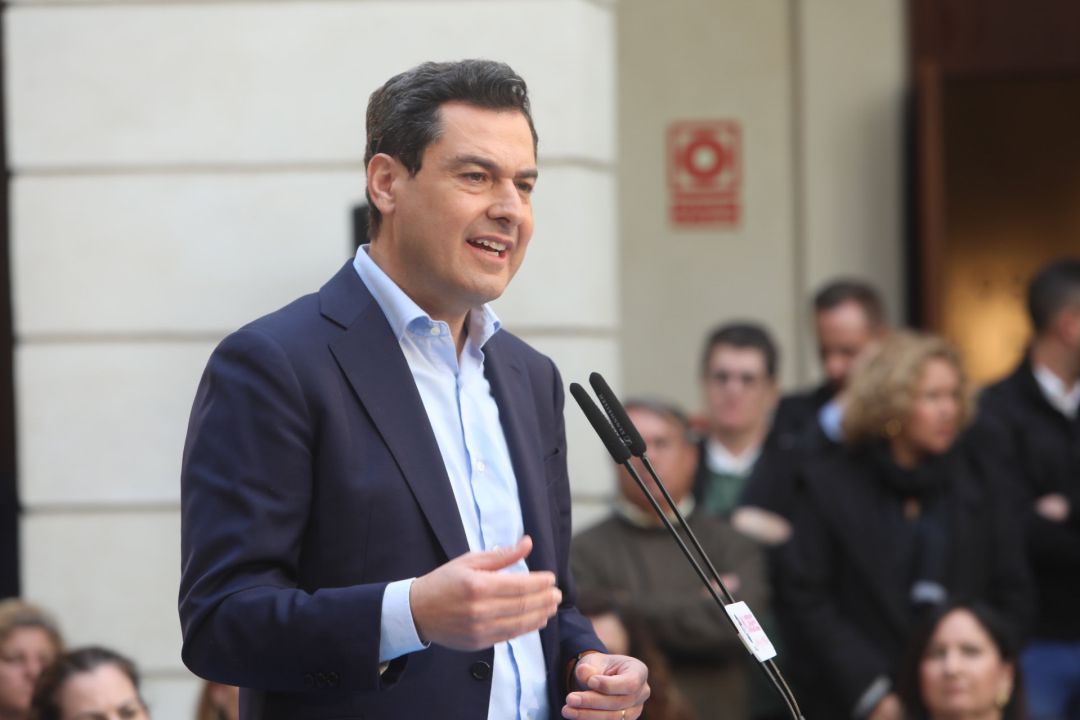 El presidente del PP-A y de la Junta, Juanma Moreno El presidente del PP-A y de la Junta, Juanma Moreno