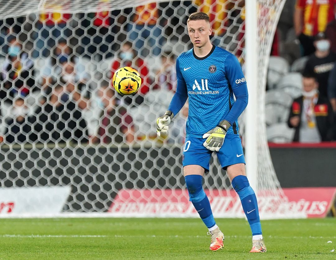 Marcin Bulka durante el choque de Ligue 1 ante el Lens, el pasado 10 de septiembre Marcin Bulka durante el choque de Ligue 1 ante el Lens, el pasado 10 de septiembre