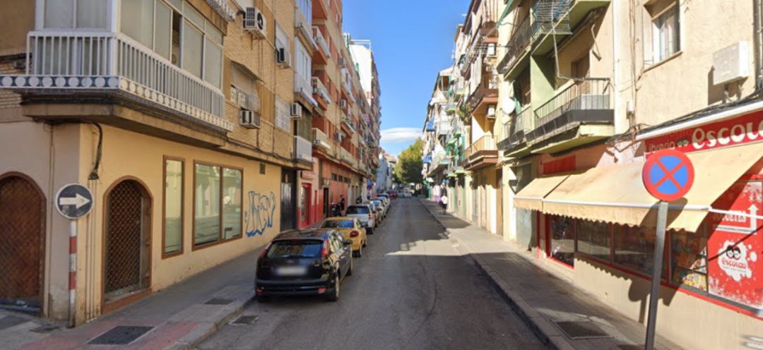 Calle Sevilla de la capital. Calle Sevilla de la capital.