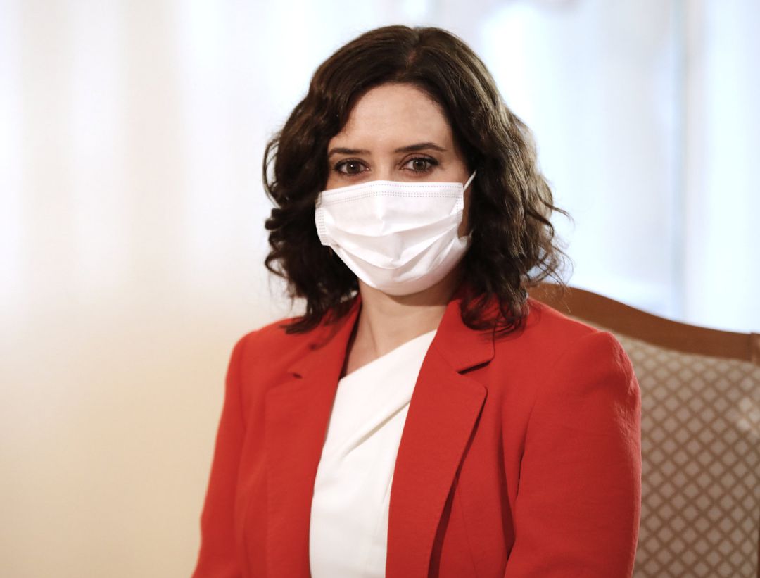 La presidenta de la Comunidad de Madrid, Isabel Díaz Ayuso La presidenta de la Comunidad de Madrid, Isabel Díaz Ayuso