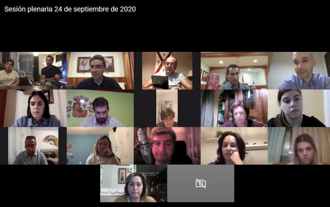 La sesión plenaria del mes de septiembre se realizó de manera telemática La sesión plenaria del mes de septiembre se realizó de manera telemática