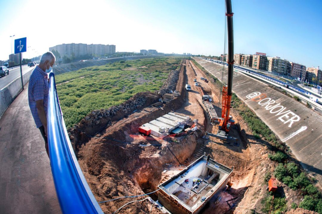 Avanzan las obras del proyecto de abastecimiento de agua más importante del siglo XXI en València Avanzan las obras del proyecto de abastecimiento de agua más importante del siglo XXI en València