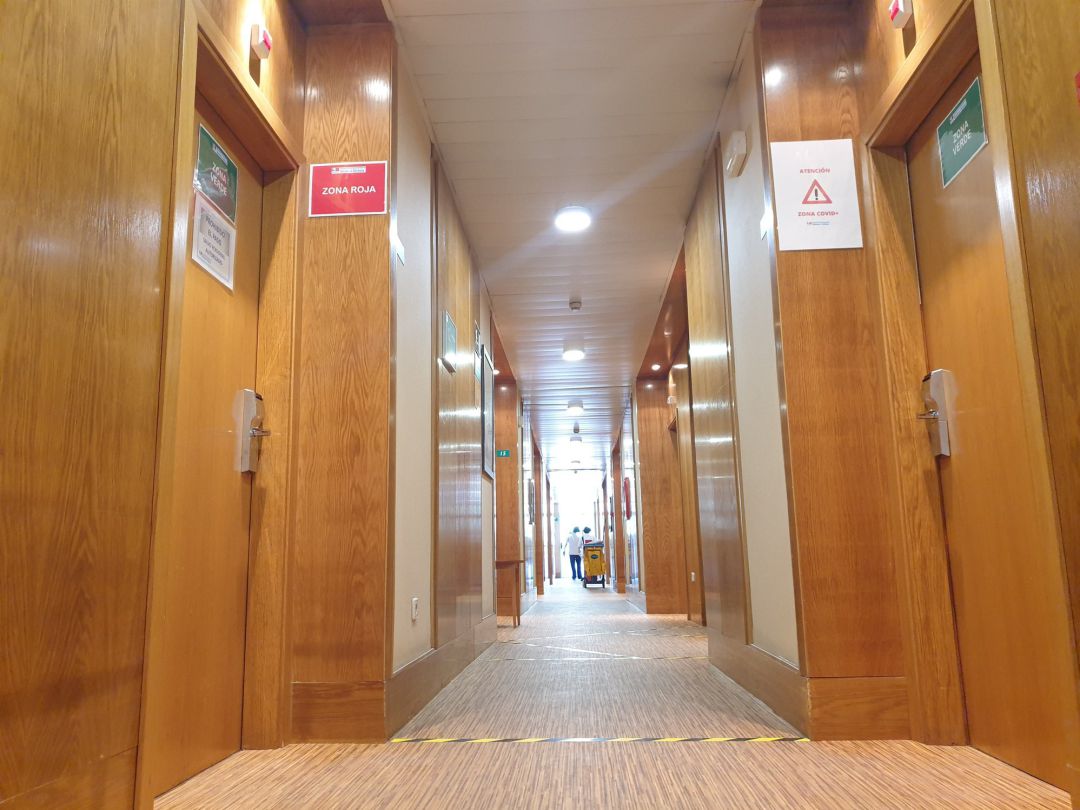 El hotel medicalizado NH Leganés podrá acoger a 120 pacientes Covid.
El hotel medicalizado NH Leganés podrá acoger a 120 pacientes Covid.