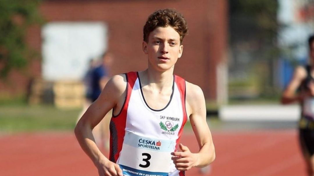 Ondrej Hodbod, en una de sus carreras Ondrej Hodbod, en una de sus carreras