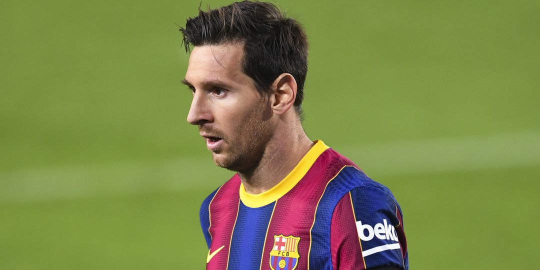 Lionel Messi, durante el partido ante el Villarreal Lionel Messi, durante el partido ante el Villarreal