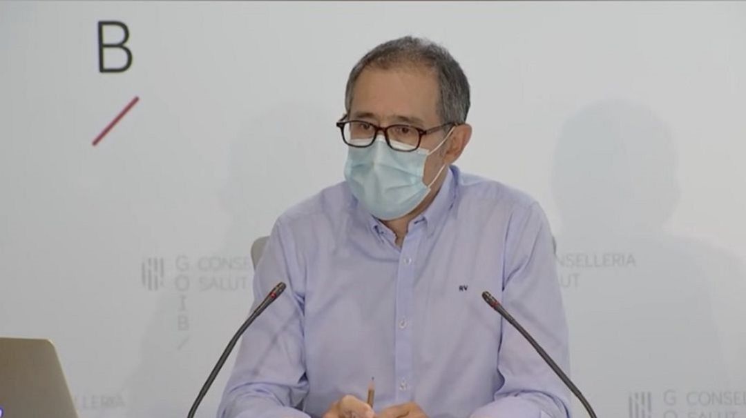 Javier Arranz, portavoz del Comité de Enfermedades Infecciosas del Govern Javier Arranz, portavoz del Comité de Enfermedades Infecciosas del Govern