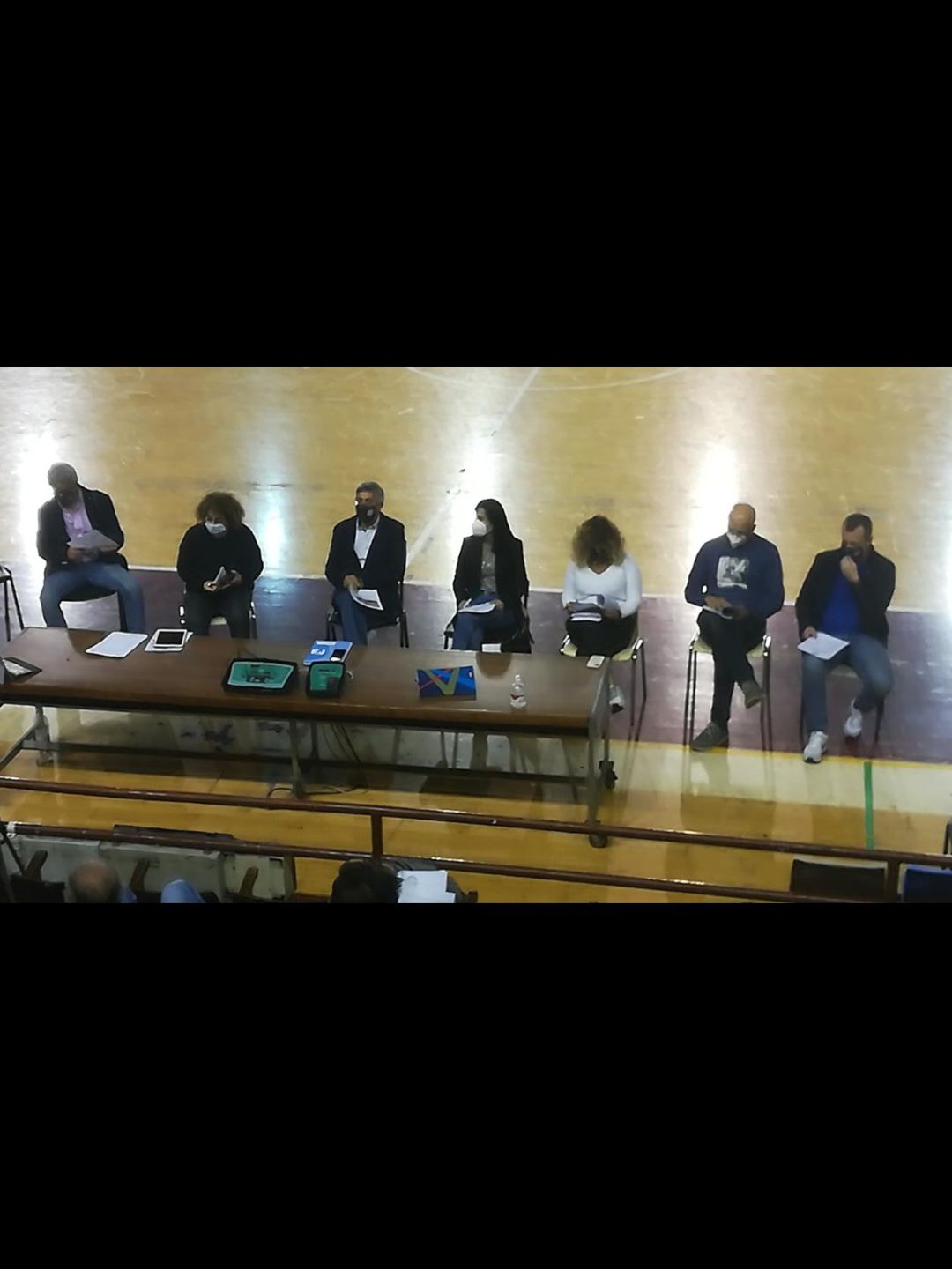 La asamblea de socios se celebró en el Pabellón Municipal de los Deportes La asamblea de socios se celebró en el Pabellón Municipal de los Deportes