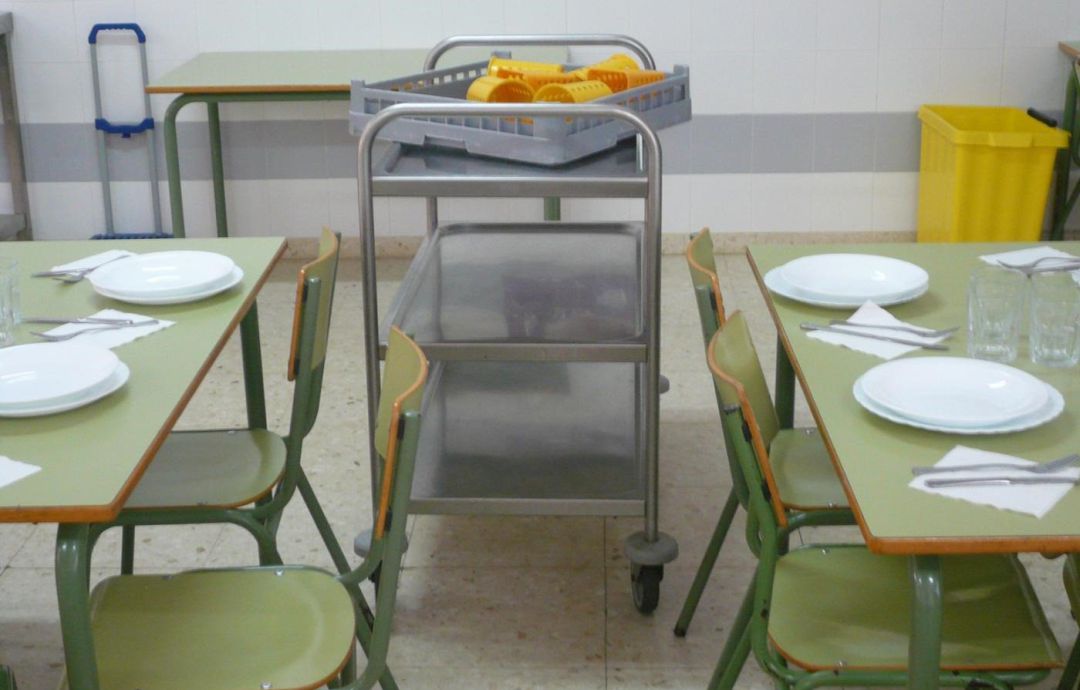 Comedor escolar. Comedor escolar.