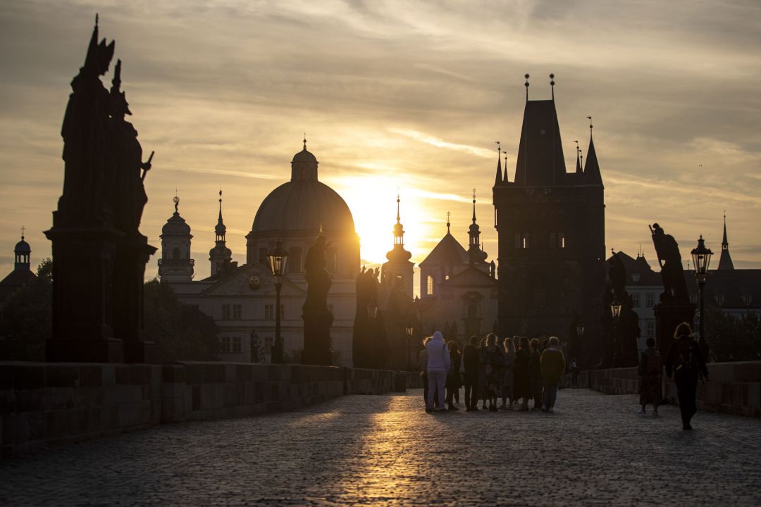 Imagen de la ciudad de Praga el 24 de septiembre Imagen de la ciudad de Praga el 24 de septiembre