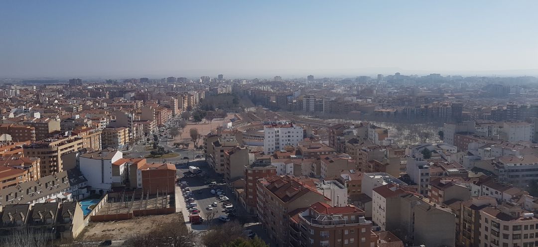 Vista de Albacete desde el mirador de la Fiesta del árbol Vista de Albacete desde el mirador de la Fiesta del árbol