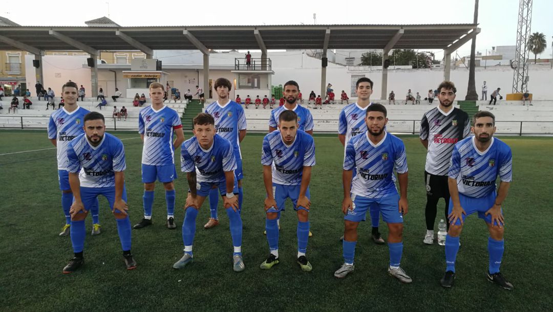 Equipo titular que saltó en Lebrija Equipo titular que saltó en Lebrija
