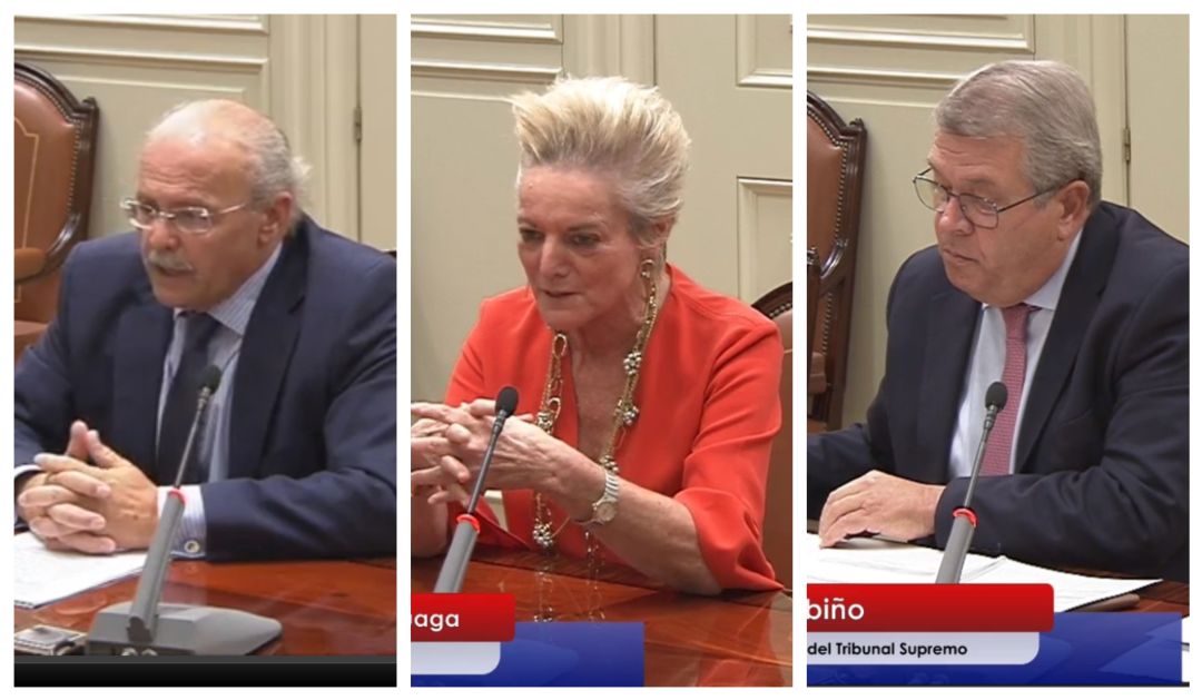 Jacobo Barja de Quiroga, María Luisa Segoviano y César Tolosa Jacobo Barja de Quiroga, María Luisa Segoviano y César Tolosa
