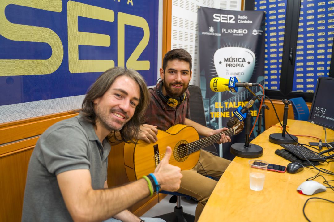 Daniel Morales "Mawe" y Juanjo Luque Daniel Morales "Mawe" y Juanjo Luque