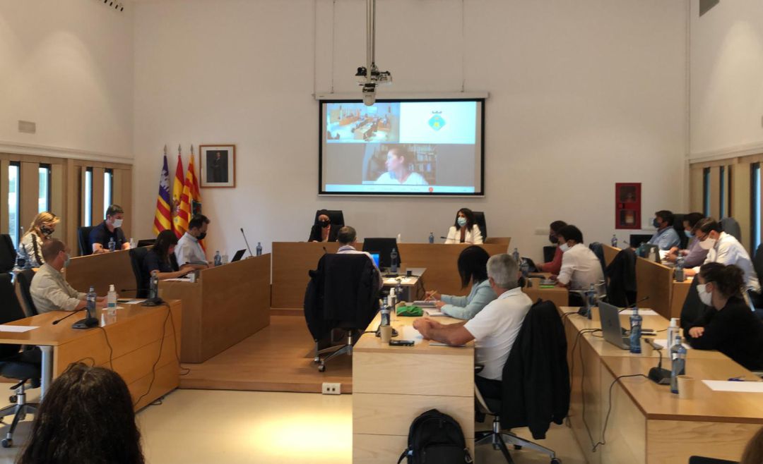 Imagen del pleno del Consell de Formentera Imagen del pleno del Consell de Formentera