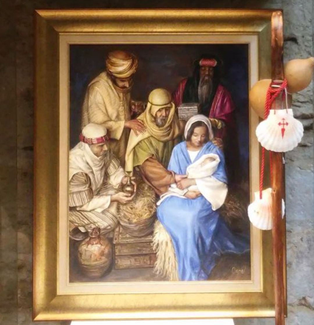 “Adoración de los Reyes Magos” de Antonio Guzmán Capel “Adoración de los Reyes Magos” de Antonio Guzmán Capel