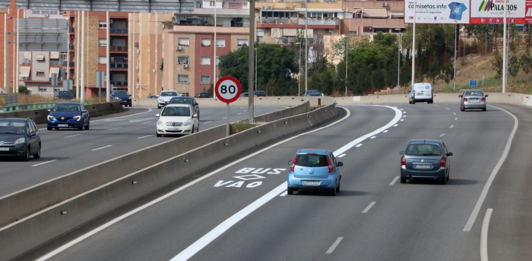 El BUS VAO de la C 31 a Badalona, obert al tràsit el mes d'agost passat El BUS VAO de la C 31 a Badalona, obert al tràsit el mes d'agost passat