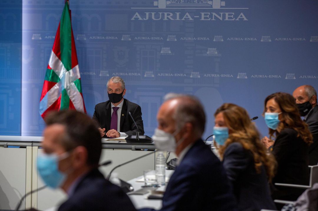 El lehendakari, Iñigo Urkullu, preside este viernes en Vitoria la reunión del Comité Asesor que le asiste como director único del Plan de Protección Civil de Euskadi (LABI) El lehendakari, Iñigo Urkullu, preside este viernes en Vitoria la reunión del Comité Asesor que le asiste como director único del Plan de Protección Civil de Euskadi (LABI)