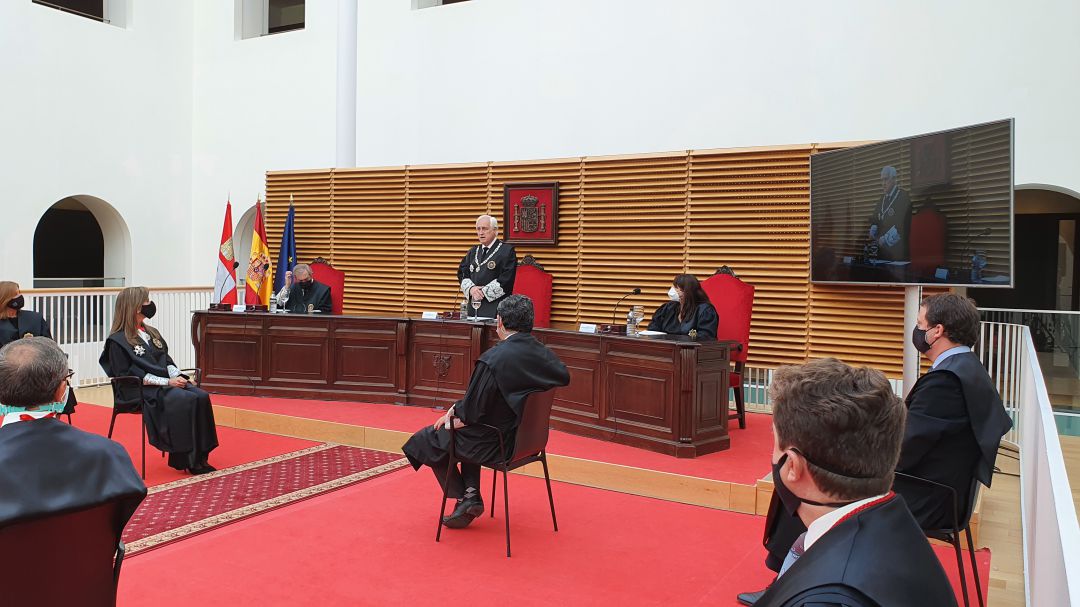 El presidente del TSJCyL interviene en la Apertura del Año Judicial en la sede del Alto Tribunal El presidente del TSJCyL interviene en la Apertura del Año Judicial en la sede del Alto Tribunal